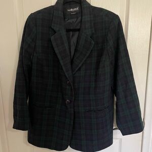 Sag Harbor Plaid Blazer